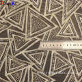 New Design Beaded White Embroidery Polyester Fabric